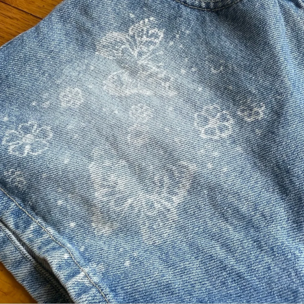 90s Butterfly Jean Shorts